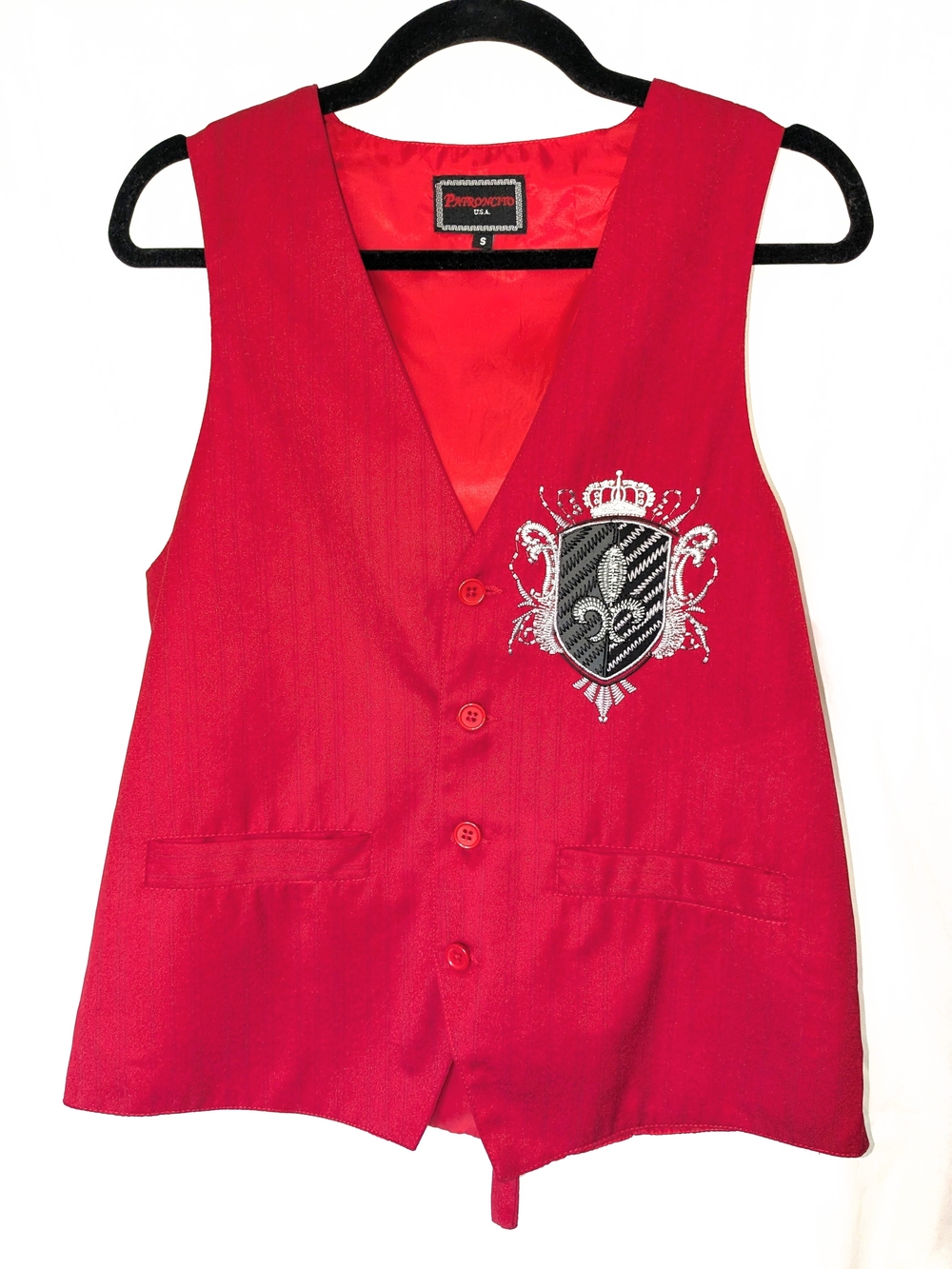 Patroncito Red Vest - Small